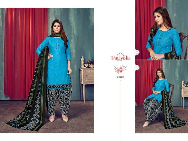 Ganesha Patiyala Vol-30 Cotton Designer Patiyala Printed suit